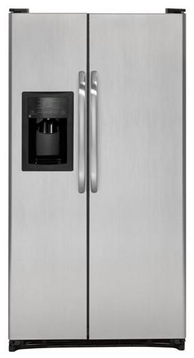 GE® ENERGY STAR® 25.3 Cu. Ft. Side-by-Side Refrigerator-CleanSteel™ 0