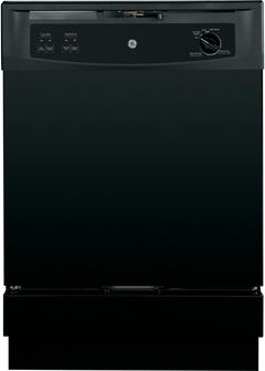 GE® Spacemaker 25" Under-The-Sink Dishwasher-Black-GSM2200VBB