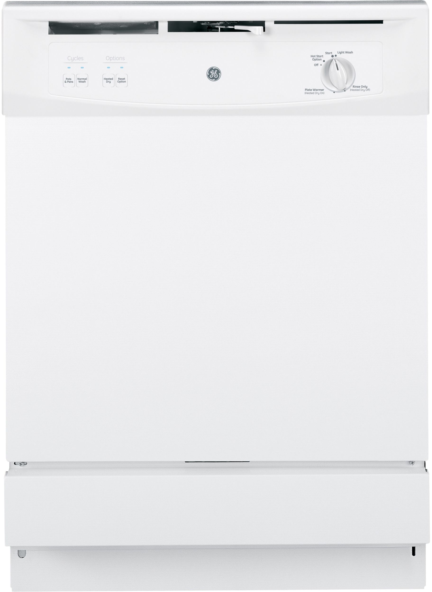 GE® Spacemaker 25" White Under-The-Sink Dishwasher