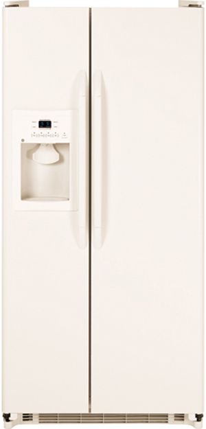 GE® 20 Cu. Ft. Side-by-Side Refrigerator-Bisque