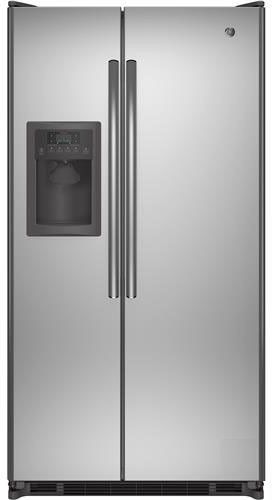 GE® 24.7 Cu. Ft. Side-by-Side Refrigerator-Stainless Steel