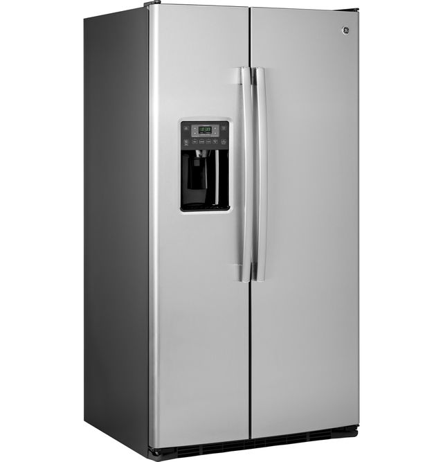 GE® 25.3 Cu. Ft. Stainless Steel Side-by-Side Refrigerator-1