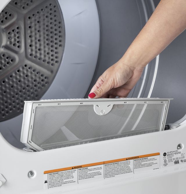 GE® Electric Dryer-White - GAS ADD $100 3