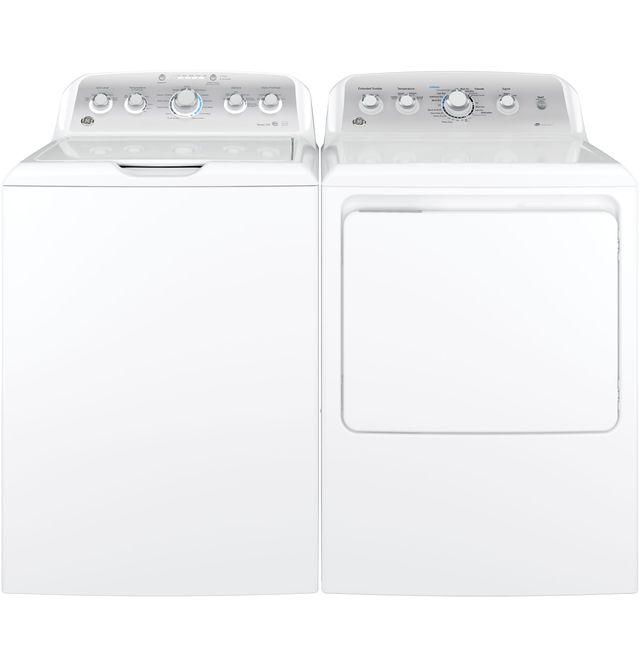 GE Top Load Laundry Pair with Electric Dryer-0
