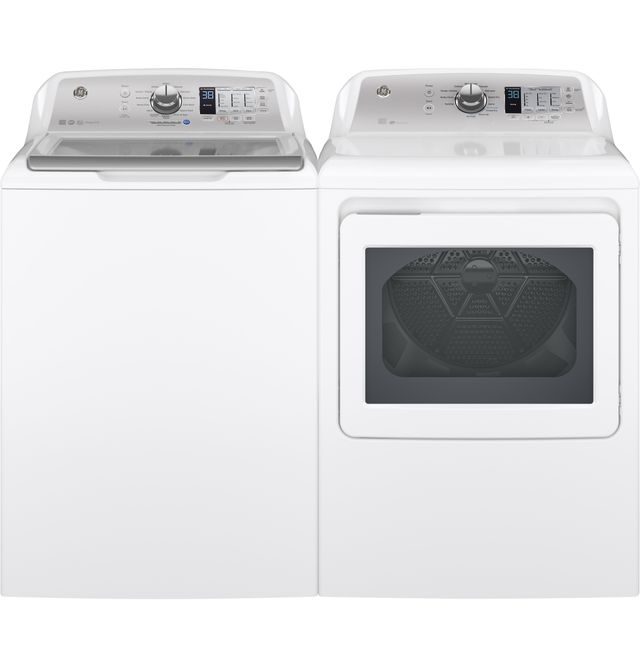 GE® 7.4 Cu. Ft. White Electric Dryer 6