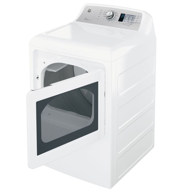 GE® 7.4 Cu. Ft. White Gas Dryer-GTD65GBSJWS-1