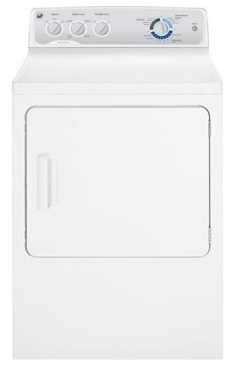 GE® Front Load Gas Dryer-White 0