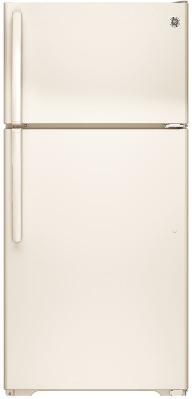 GE® 15.5 Cu. Ft. Top Freezer Refrigerator-Bisque
