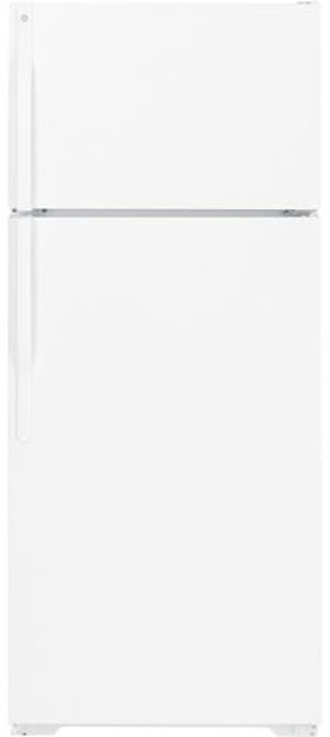 GE® ENERGY STAR® 15.5 Cu. Ft. Top Freezer Refrigerator-White 0