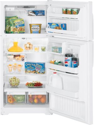 GE ENERGY STAR 16.6 Top-Freezer Refrigerator 0
