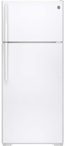 GE® 17.5 Cu. Ft. Top Freezer Refrigerator-White 0
