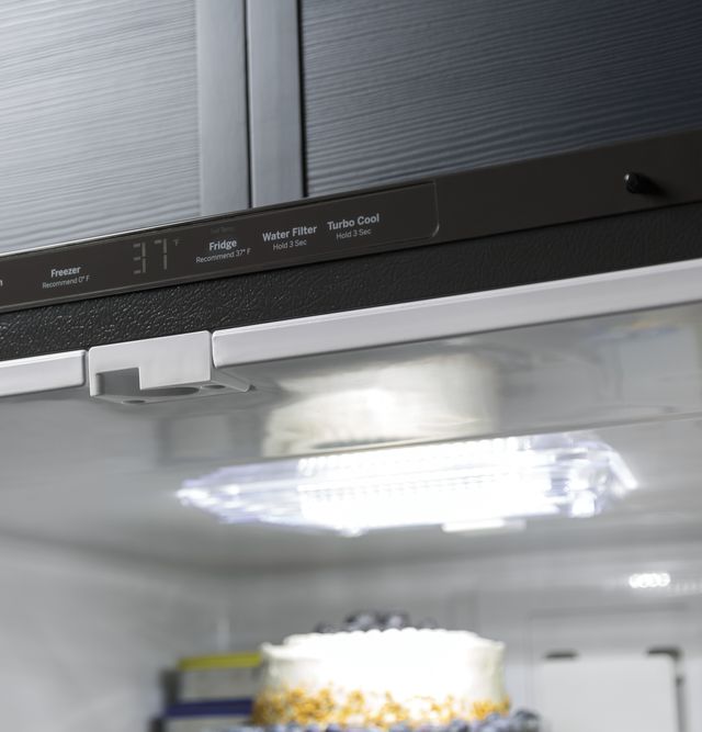 GE® 18.6 Cu. Ft. Stainless Steel Counter Depth French Door Refrigerator 16