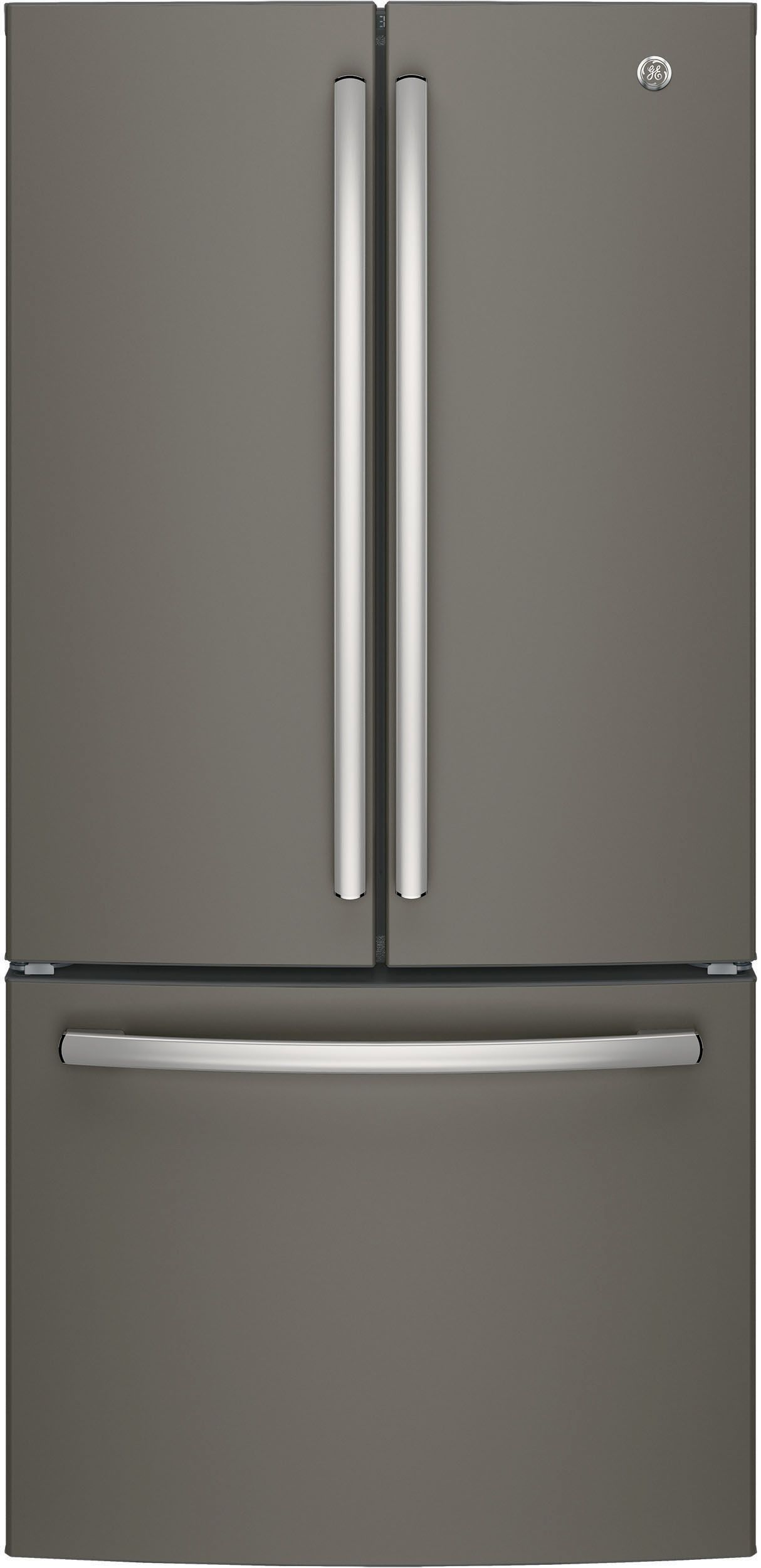 GE® 18.6 Cu. Ft. Counter Depth French Door Refrigerator-Slate