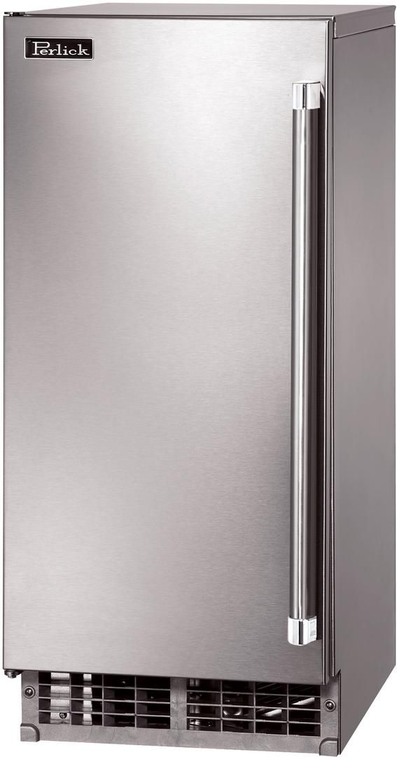 Perlick® Signature Series 15" Stainless Steel Clear Ice Maker-1