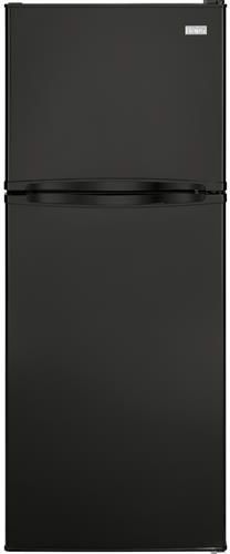 Haier 10.1 Cu. Ft. Top Freezer Refrigerator-Black