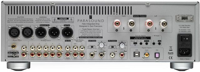 Halo by Parasound 2.1 Channel Integrated Amplifier 1