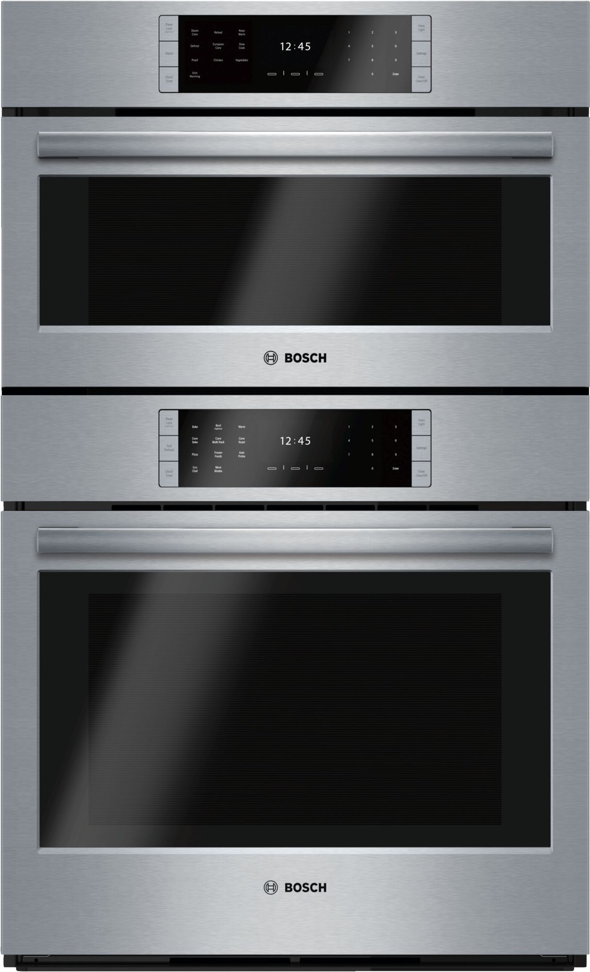 Bosch Benchmark® Series 30" Stainless Steel Electric Built In Oven/Micro Combo-HBLP752UC
