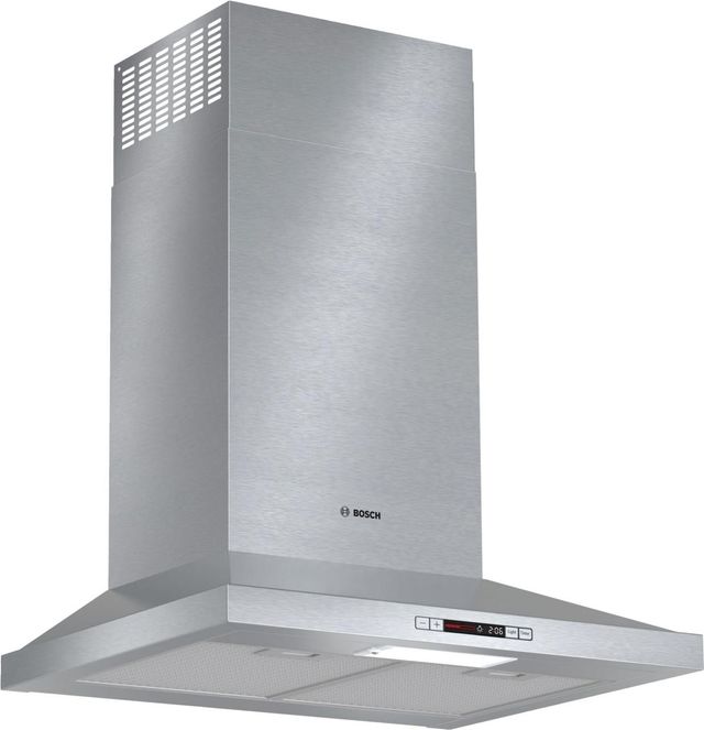 Bosch 300 Series 24" Pyramid Canopy Chimney Hood-Stainless Steel