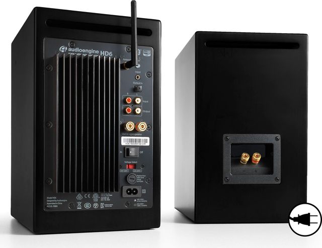 Audioengine Black 5.5" Bookshelf Speaker 2