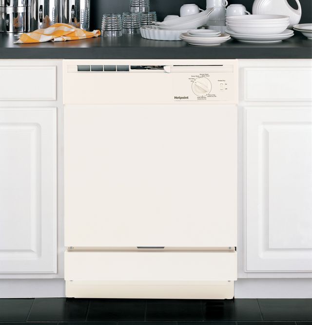 Hotpoint® 24" Bisque Built In Dishwasher-2
