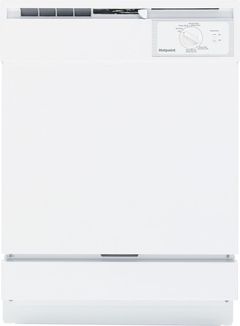 Hotpoint® 24" White Built In Dishwasher-HDA2100HWW