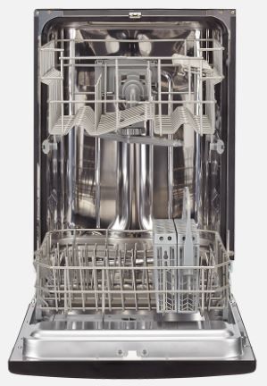 Haier 18" Built-In Dishwasher-Stainless Steel 1