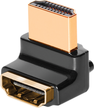 AudioQuest HDMI 90 Degree Wide Adaptor Right Angle Adaptor