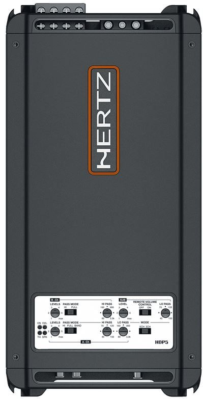 Hertz D Class Five-Channel Digital Power Amplifier