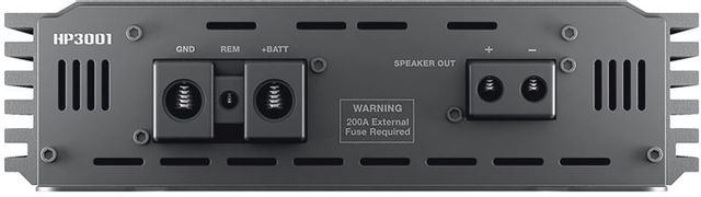 Hertz HP Black 1 Channel Car Amplifier 1