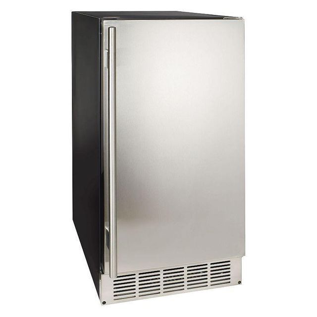 Haier 15" Built-In Ice Machine-Stainless Steel 1