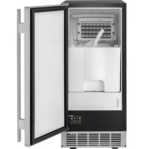 Haier 15" Built-In Ice Machine-Stainless Steel 4