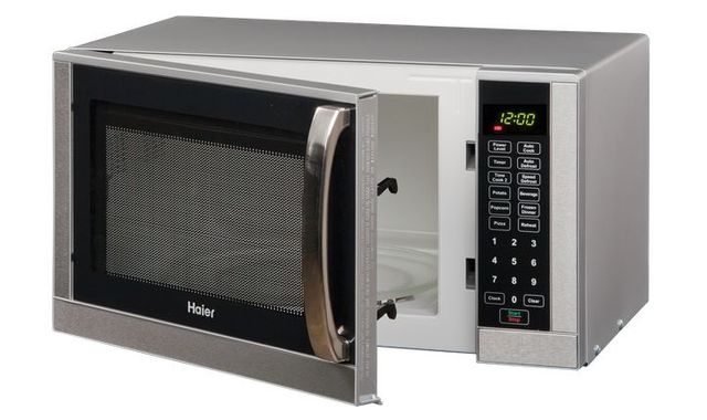 Haier Countertop Microwave-Stainless Steel 1