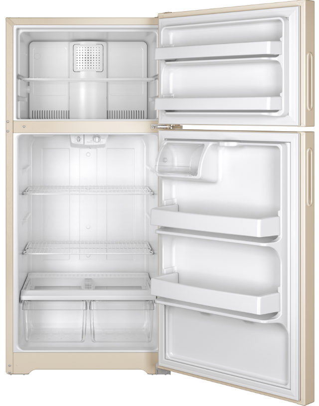 Hotpoint®14.58 Cu. Ft. Bisque Top Freezer Refrigerator 2
