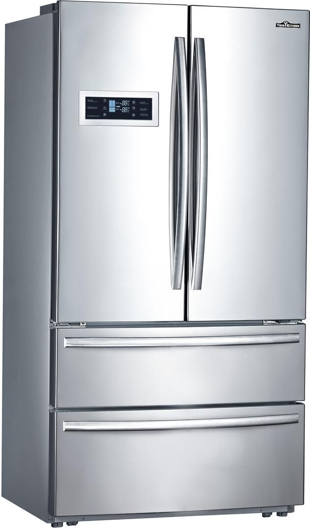 Thor Kitchen® 20.9 Cu. Ft. Stainless Steel Counter Depth French Door Refrigerator-1