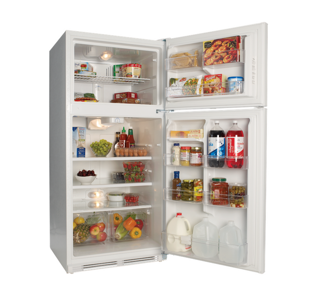 Haier 18.1 Cu. Ft. Top Freezer Refrigerator-White 1