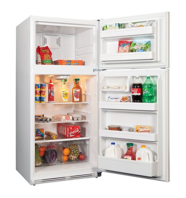 Haier 18.2 Cu. Ft. Top Freezer Refrigerator-White 1