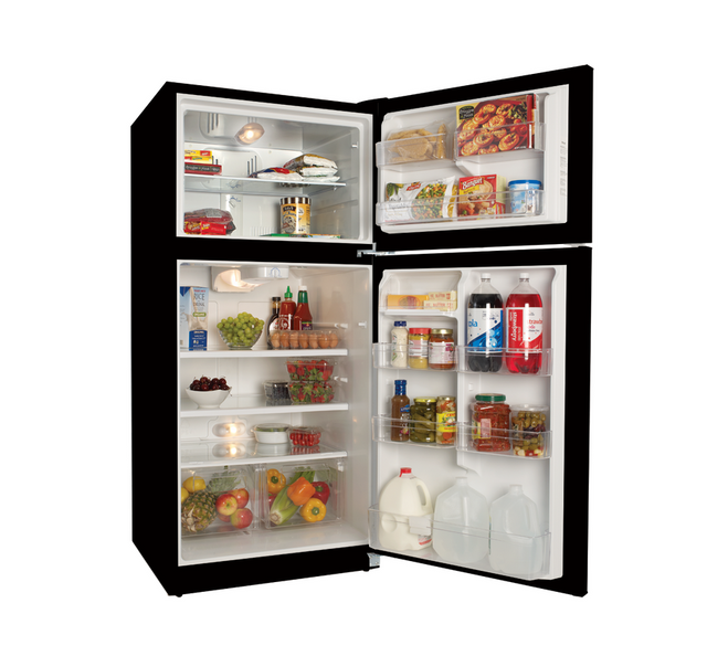 Haier 20.6 Cu. Ft. Top Freezer Refrigerator-Black 1