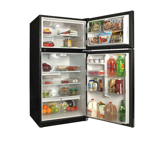 Haier 20.6 Cu. Ft. Top Freezer Refrigerator-Black 1
