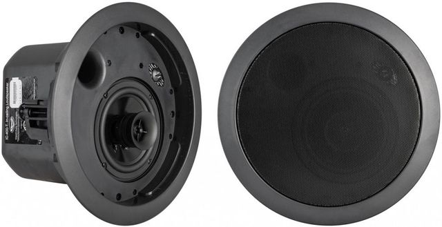 Klipsch® Professional 5" Black In-Ceiling Speaker-IC-400-T-BLACK-1