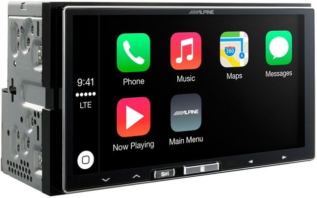 Alpine® 7" Black In-Dash Car Digital Media Receiver