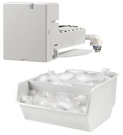 GE® Electronic Icemaker-White-IM4A