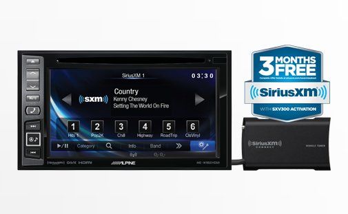 Alpine INE-W960HDMI In-Dash DVD/GPS Navigation Receiver With SiriusXM Tuner