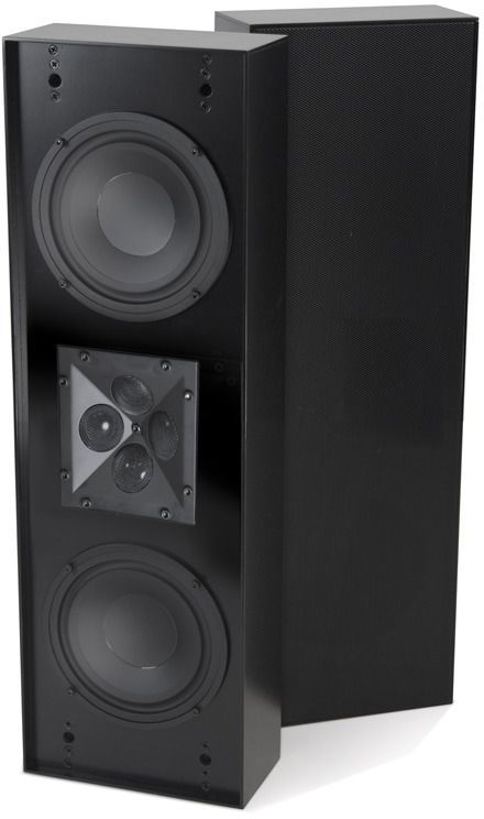 James Loudspeaker® UE Series 6.5" Black Outdoor On-Wall Speaker