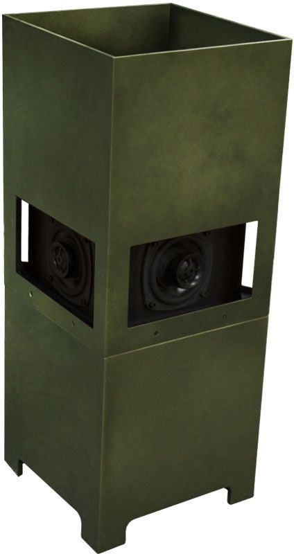 James Loudspeaker® Omni AT Series Omnidirectional 3-Way Bi-Amped All-Terrain Speaker/Planter 1