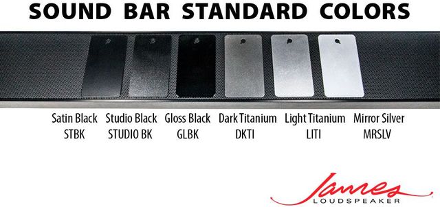 James Loudspeaker® Left, Right, or Center Channel Sound Bar Speaker 1