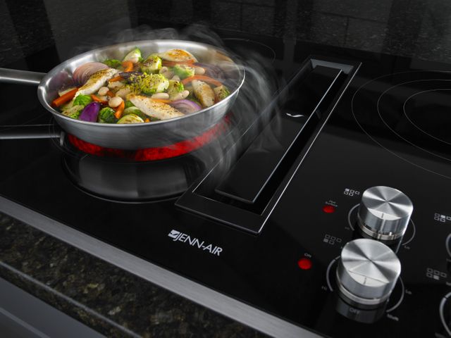 JennAir® 36" Stainless Steel Electric Cooktop 5