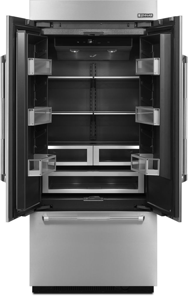 JennAir® 20.8 Cu. Ft. Panel Ready Counter Depth Built In French Door Refrigerator 1