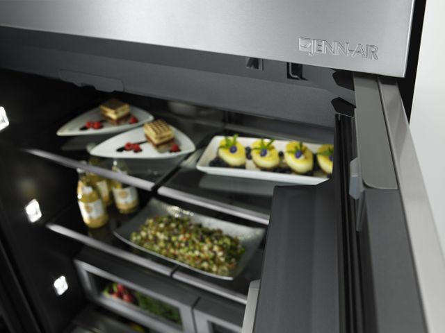 JennAir® 24.2 Cu. Ft. Panel Ready Counter Depth Built In French Door Refrigerator 6