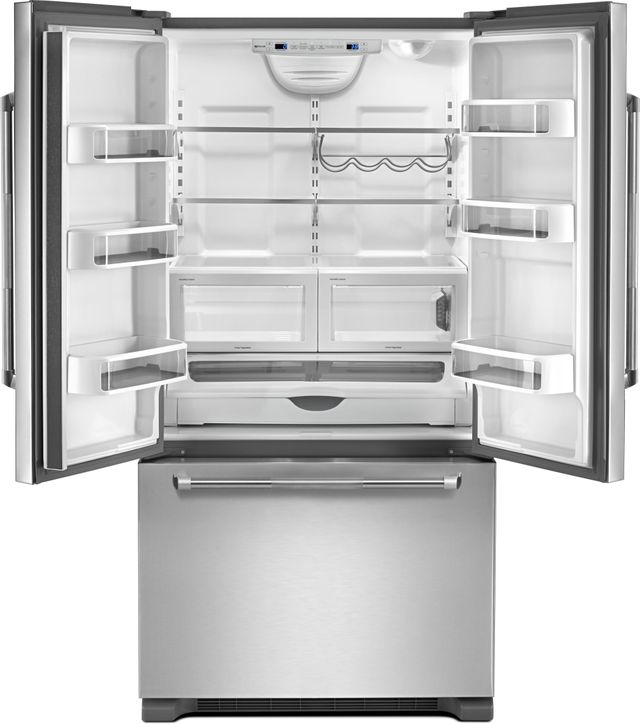 JennAir® 21.9 Cu. Ft. Counter Depth French Door Refrigerator-Black 26