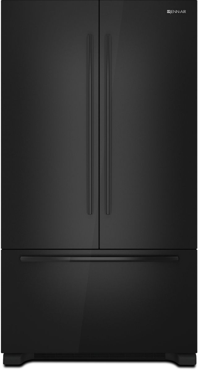 JennAir® 21.9 Cu. Ft. Counter Depth French Door Refrigerator-Black 17